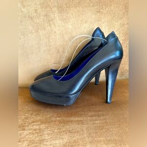 Italy Leather Pumps Platform very modest And the best designer shoes Rossi sz 39
